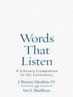 Words That Listen: A Literary Companion to the Lectionary