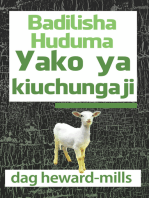 Badilisha Huduma yako ya kiuchungaji