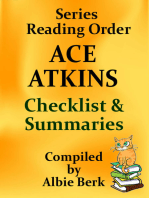 Ace Atkins: Series Reading Order - with Summaries & Checklist - Complied by Albie Berk