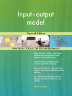 Input–output model Second Edition
