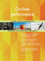 On-time performance A Clear and Concise Reference