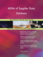MDM of Supplier Data Solutions The Ultimate Step-By-Step Guide