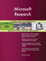 Microsoft Research A Clear and Concise Reference