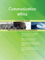 Communication ethics A Complete Guide