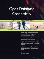 Open Database Connectivity A Clear and Concise Reference