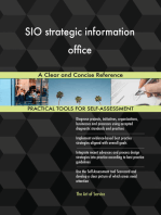 SIO strategic information office A Clear and Concise Reference