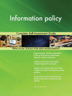 Information policy Complete Self-Assessment Guide