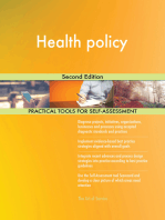 Health policy Second Edition