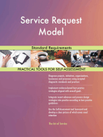 Service Request Model Standard Requirements