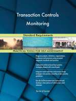 Transaction Controls Monitoring Standard Requirements