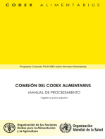 Comisión del Codex Alimentarius: Manual de Procedimiento 26 edicion