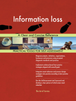Information loss A Clear and Concise Reference