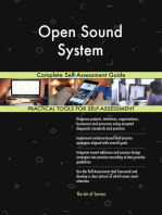Open Sound System Complete Self-Assessment Guide