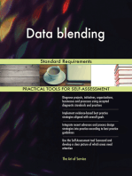 Data blending Standard Requirements