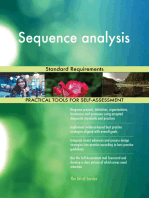Sequence analysis Standard Requirements