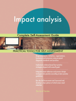 Impact analysis Complete Self-Assessment Guide