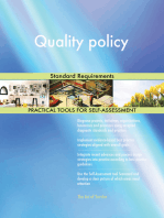 Quality policy Standard Requirements