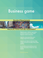 Business game Standard Requirements