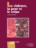 La Violence, la peur et le crime