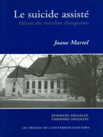 Le Suicide assisté: Héraut des moralités changeants