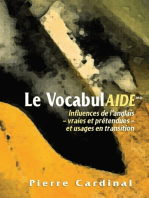 Le VocabulAIDE: Influences de l’anglais – vraies et prétendues – et usages en transition