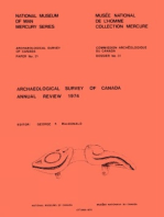 Archaeological Survey of Canada Annual Review 1974