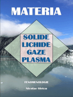 Materia: Solide, Lichide, Gaze, Plasma - Fenomenologie