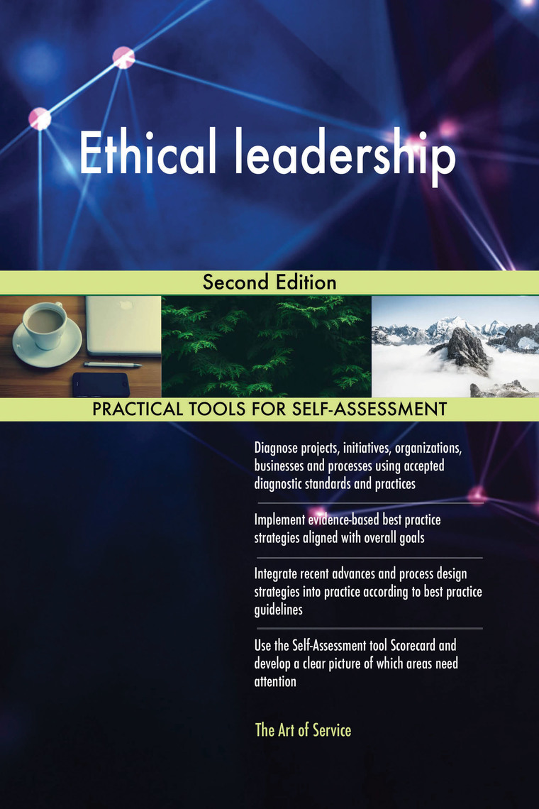 Read Ethical leadership Second Edition Online by Gerardus Blokdyk Books