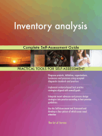 Inventory analysis Complete Self-Assessment Guide