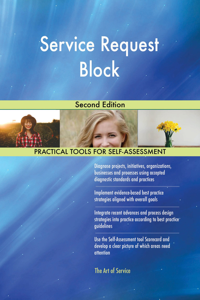 Service Request Block Second Edition by Gerardus Blokdyk (Ebook) - Read ...