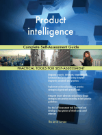 Product intelligence Complete Self-Assessment Guide