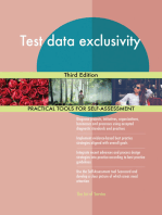 Test data exclusivity Third Edition