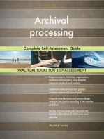Archival processing Complete Self-Assessment Guide