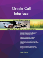 Oracle Call Interface Standard Requirements