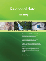 Relational data mining Standard Requirements