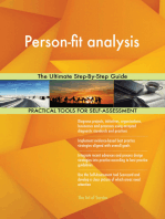 Person-fit analysis The Ultimate Step-By-Step Guide