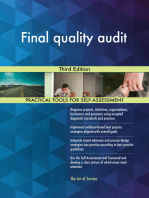 Final quality audit Third Edition