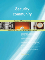 Security community Standard Requirements