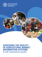 Assessing the Quality of Agricultural Market Information Systems: A Self-Assessment Guide