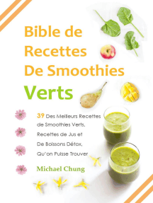 3 recettes de smoothies minceur pour avoir un ventre plat