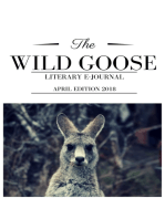 The Wild Goose April 2018 Edition