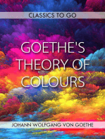 Goethe's Theory of Colours