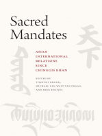 Sacred Mandates: Asian International Relations since Chinggis Khan