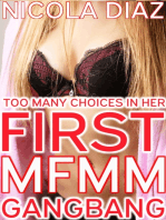 Too Many Choices In Her First MFMM Gangbang
