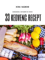 33 kedvenc recept: Bevezetés az egészséges táplálkozásba