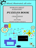 World’s Great Scientific Puzzles Book to Challenge & Solutions: 150 Mixed, Illustrated, All color