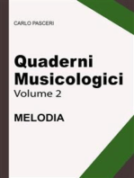 Quaderni Musicologici - Melodia