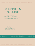 Meter in English: A Critical Engagement