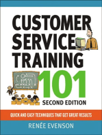 Customer Service Training 101: Quick and Easy Techniques That Get Great Results