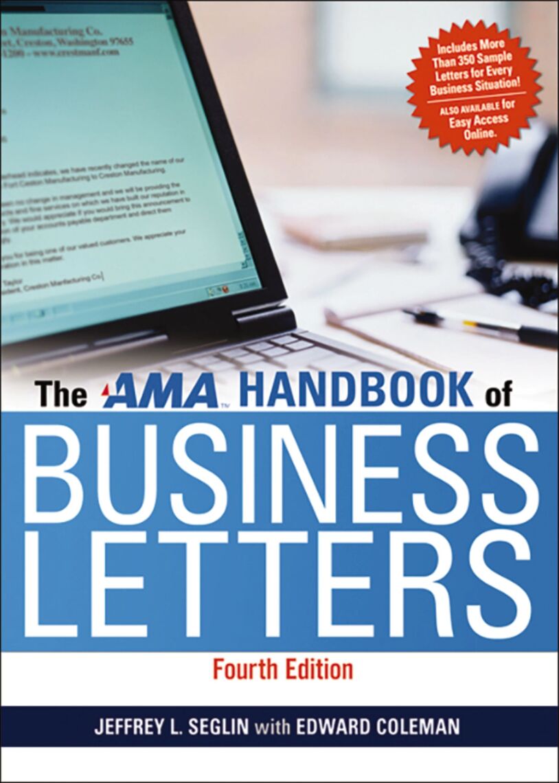 business letter handbook